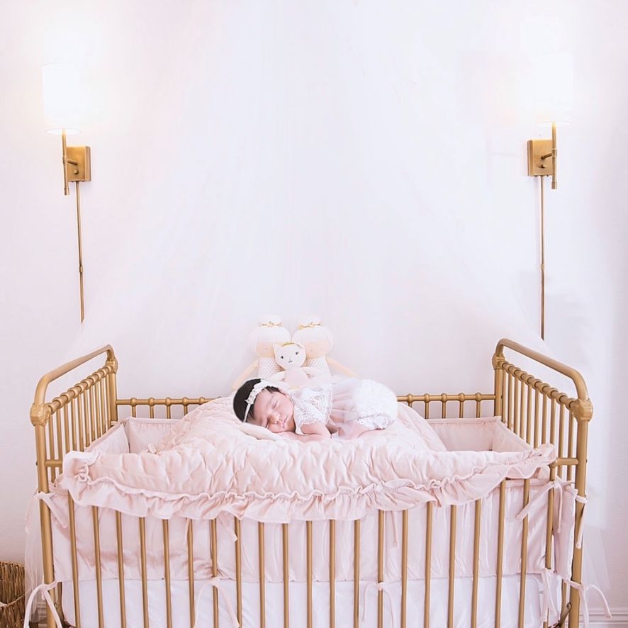 Restoration hardware iron crib hotsell