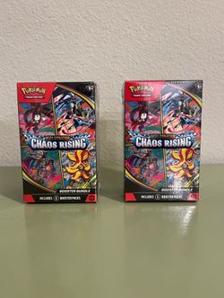 Pokémon Chaos Rising Booster Bundles