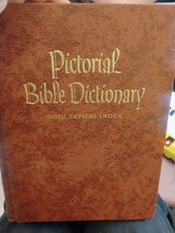 Pictorial Bible Dictionary with Topical Index