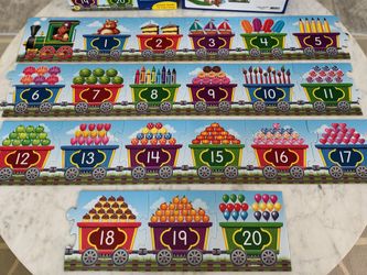NEW! Number Train Floor Puzzle from Lakeshore Learning
