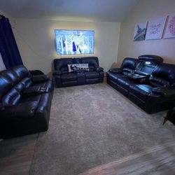 Modern Reclinable Massage Couch Set