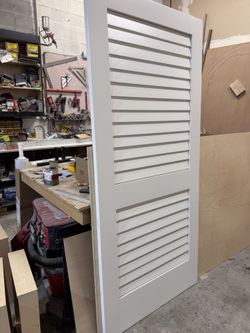 Plantation Louver Door