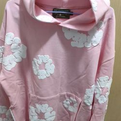 Pink Denim Tears Hoodie
