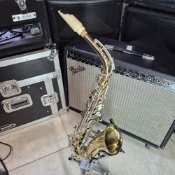 Buescher Aristocrat Late 70s Alto Sax With Case