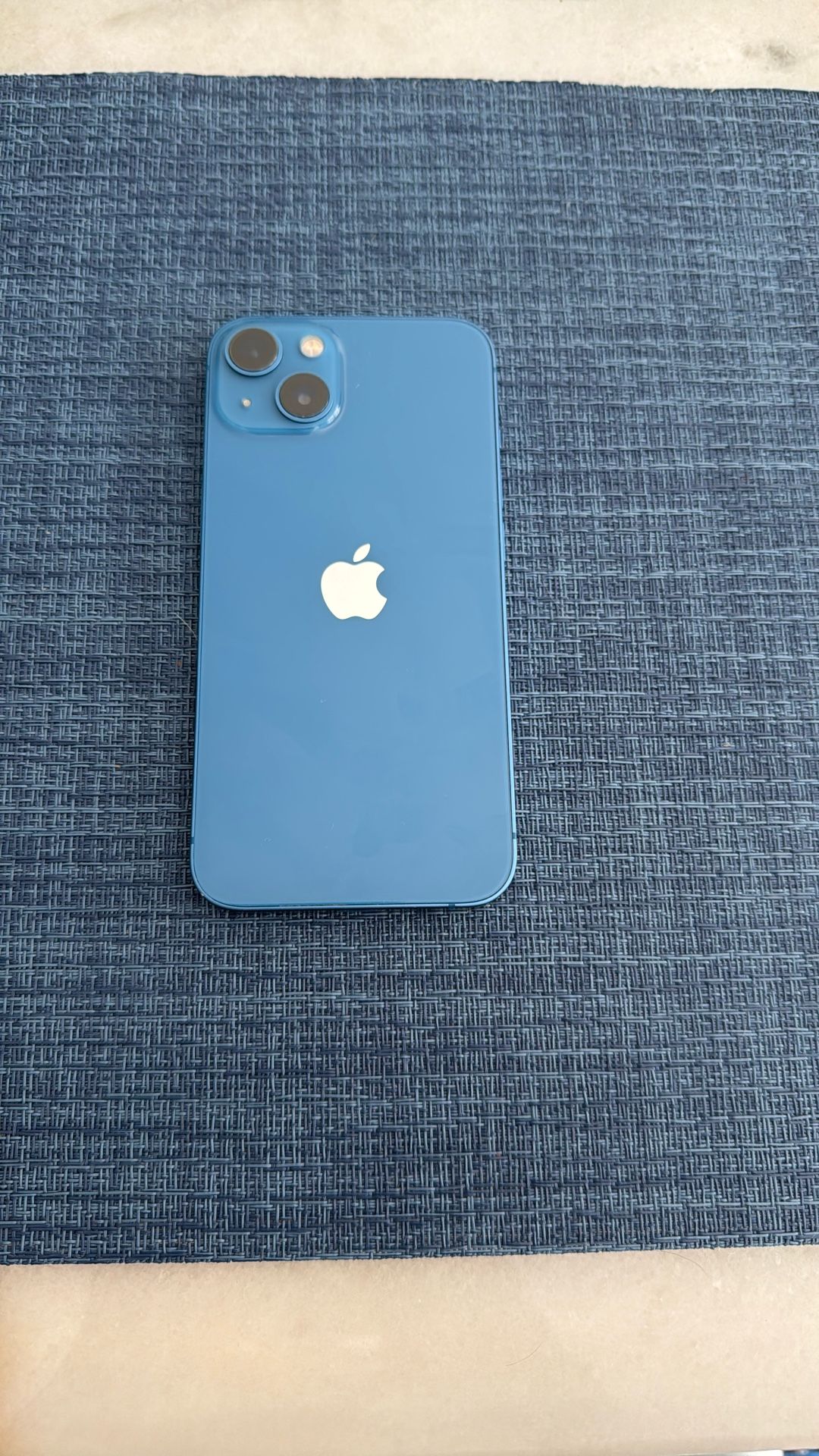 iPhone 13 Blue – Passcode Locked – 128GB – No Charging Box Or Charging Cord