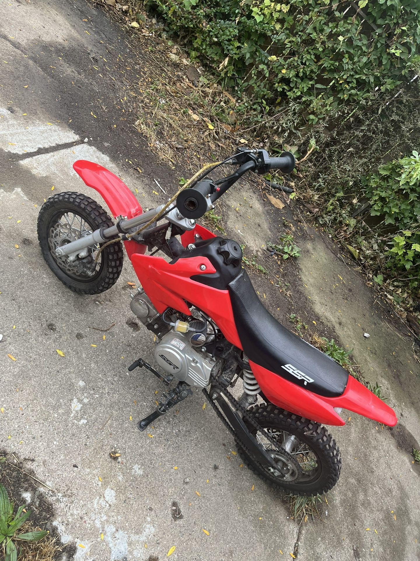 New Back Tire New Chain New Carb Need Brakes Put Together It’s Running Front Tire Needs New Inner tube