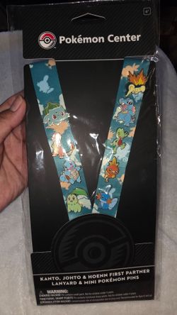 Pokemon center lanyard