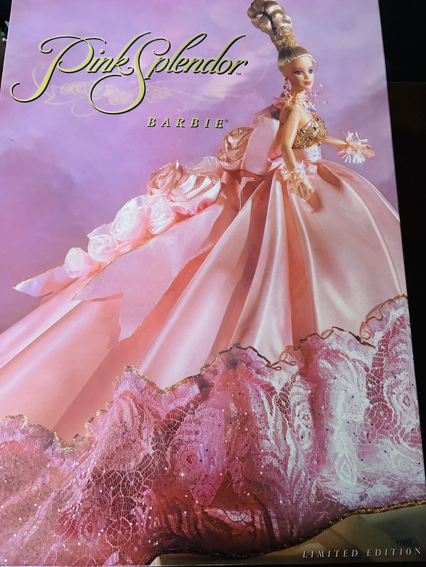 Pink Splendor Barbie Doll Limited Edition 1996 Mattel Brand New