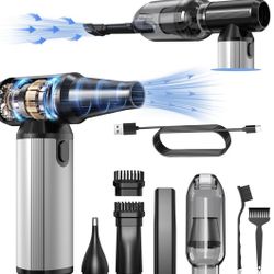 Compressed Air Duster 2 In 1 Air Duster & Vacuum With 320000 RPM Brushless Motor 