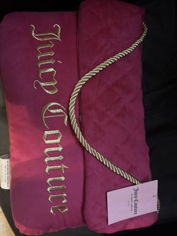 Juicy Couture Purse Pillow 