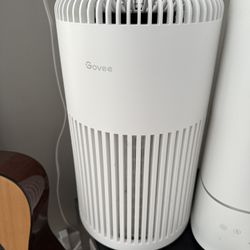 Govee Smart Air Purifier — White, HEPA, WiFi & App Control, Excellent Condition