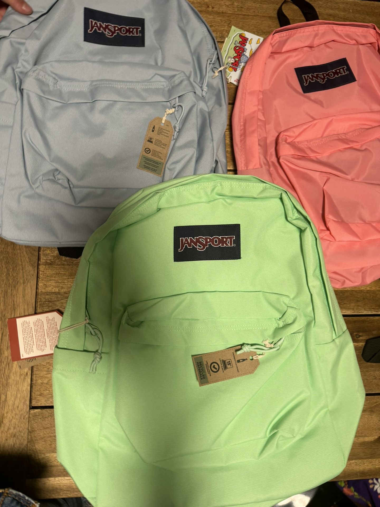 New Jansport Backpack. $35/ Each.