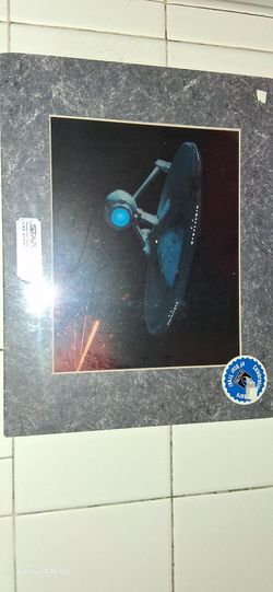 USS Enterprise NCC 1701 - A Chromart Chromium Print