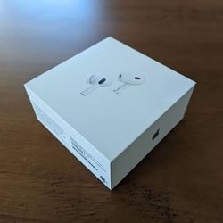 AirPods Pro’s 2 With Active Noise Cancellation.