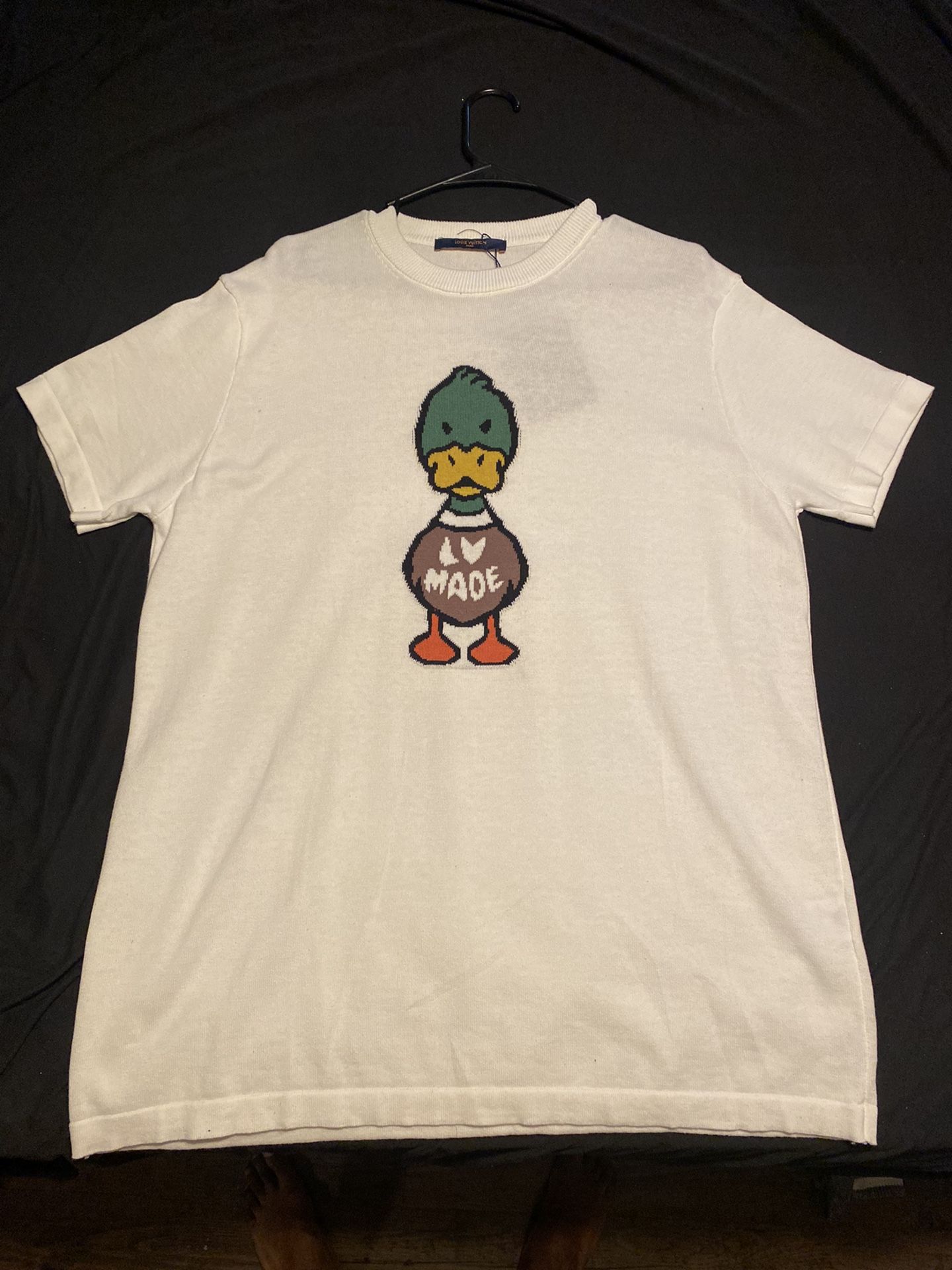 Louis Vuitton x Nigo Intarsia Jacquard Duck Short-Sleeved