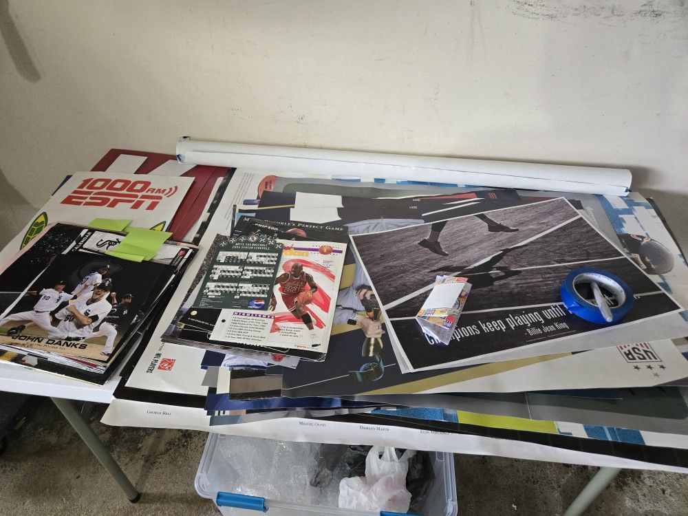 Bobbleheads, Sports Posters, Other Sports Stuff