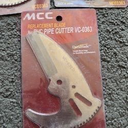 PVC Pipe Cutter Blade, MCC Brand, $55