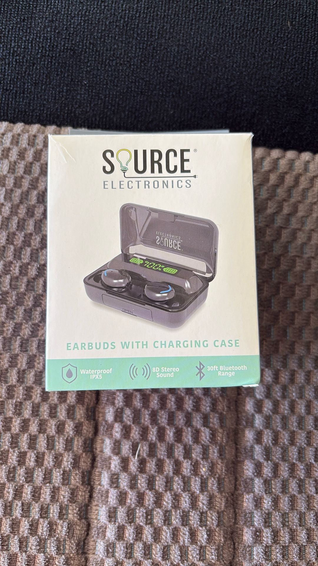 NEW source, electronics Wireless Stereo Earbuds NEW