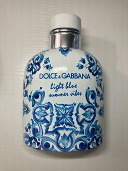 4.2 oz Dolce and Gabbana light blue summer vibes edt
