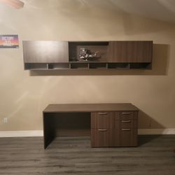 Furniture IKEA WallMount Shelf And Desk