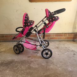 Double Baby Doll Stroller