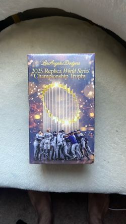 LA Dodgers 2025 Replica World Series Trophy