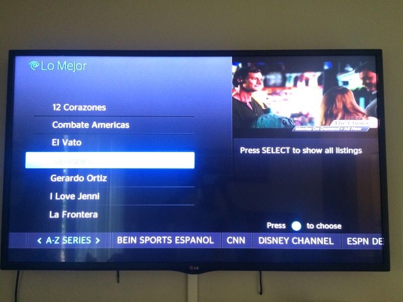 50" LG smart tv like new