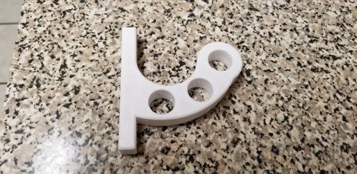 Motorcycle helmet hanger