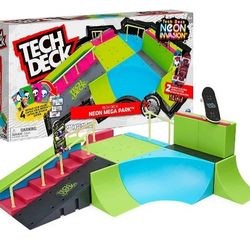 Tech DECK NEON INVASION MEGA PARK NEW IN BOX