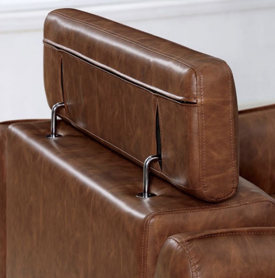 Brown Leatherette Sectional Brand New In Box Firm Price $899 NO LOWBALLERS PLEASE!!