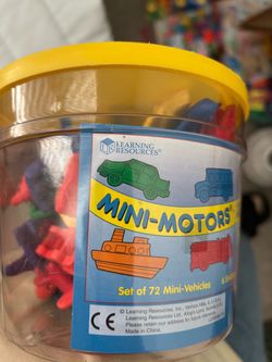 Learning Resources Transportation Counters Bucket