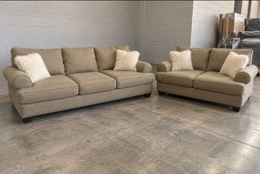 FREE SAME DAY DELIVERY 2pcs l  couch and love seat