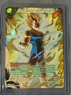 Prince of Destruction Vegeta, Prideful Warrior (SPR) - Vermilion Bloodline (DBS-B11)  dragon ball card