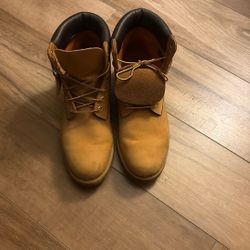 Tan Timberlands