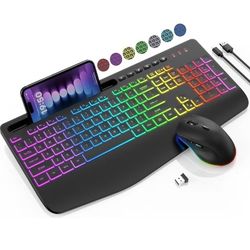 Sablute Wireless Keyboard and Mouse Combo