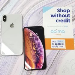 Apple IPhone XS Max 64gb  Unlocked, FREE Smartwach/ Headphones. Pay $1 Today Rest in payments. NO CREDIT NEEDED FINANCING