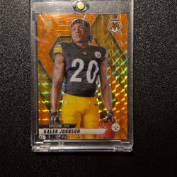 Kaleb Johnson ROOKIE VARIATION 2025 Panini Mosaic 