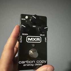 MXR Carbon Copy Pedal