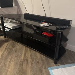 Glass Tv Stand
