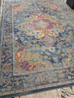 5x7 Colorful Area Rug