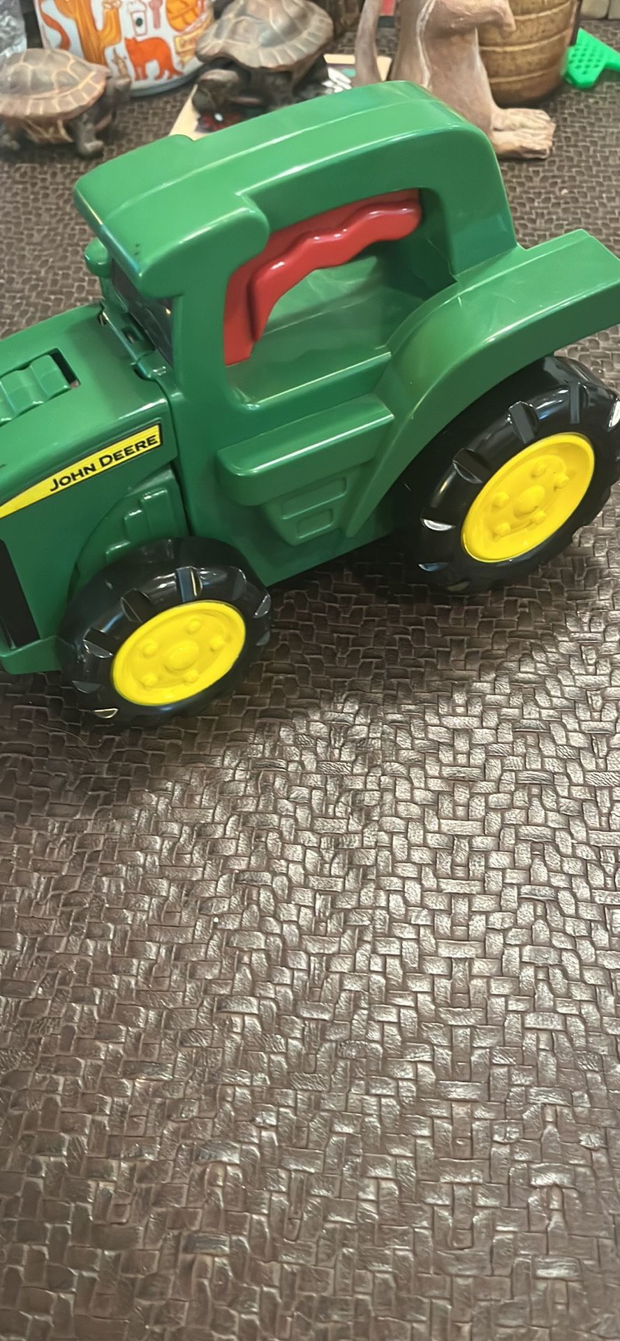 John Deere Toy Tractor Handled Flashlight With Sound
