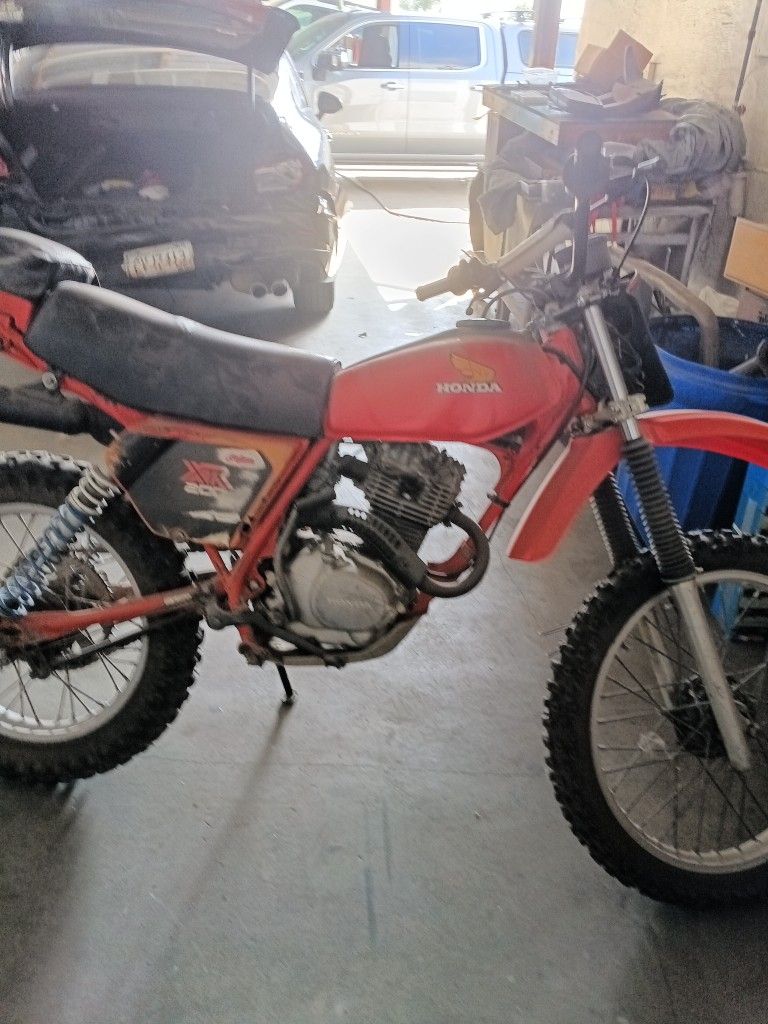 Vintage Honda Dirt Bike
