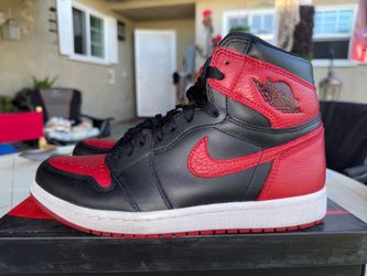 Air Jordan 1 Bred Banned 2016 Size 8
