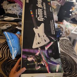 Xbox 360 Guitar Hero X-Plorer Guitar  Controller In Original Box