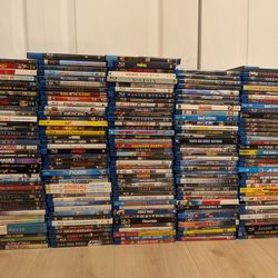 Bulk Bluray Movie Collection