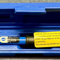 Park Tool Ratchet Torque Wrench (3/8” dr, 20 to 120 In Lb’s) New, never used, TW-5.2
