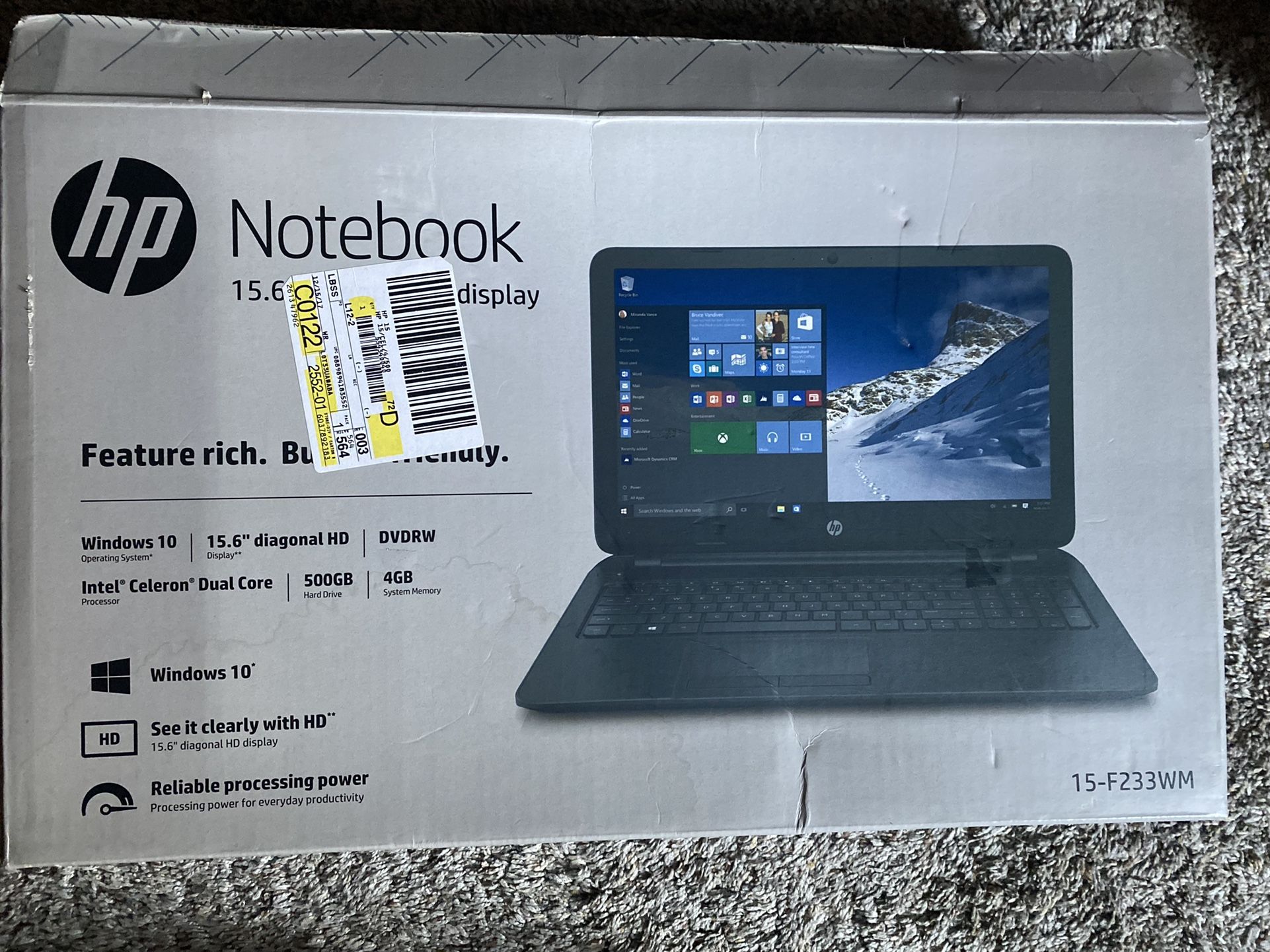 hp Notebook $150