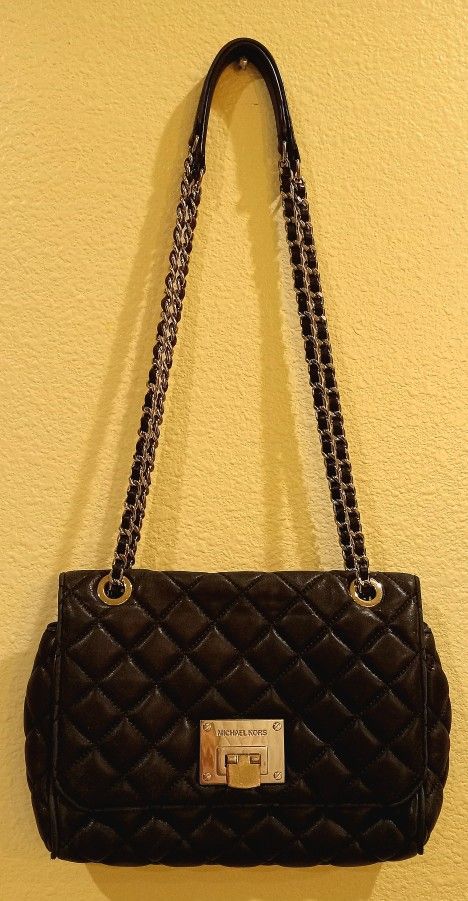 Michael Kors Quilted Leather Shoulder Bag