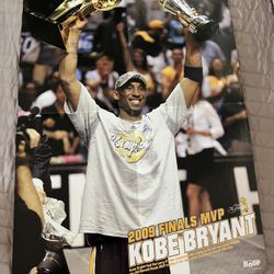 Kobe Bryant 2009 NBA Finals MVP Poster