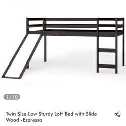Single Bunk Bed With Slide